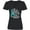 AB-Black, variant on Inktastic Ovarian Cancer Awareness Brave and Strong with Arrows Women's V-Neck T-Shirt