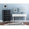 thumbnail image 6 of Linon Ginzel Mid-Century Modern 2-Drawer Nightstand, Gray, 6 of 17