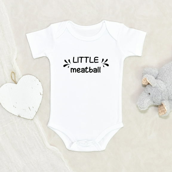 Newbabywishes - Little Meatball Baby Clothes for Boys and Girls - Adorable Baby Clothes