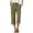 Army Green women capri pants with pockets a1, variant on Women Capri Pants High Waisted with Pockets Casual Solid Loose Cargo Pants for Summer Travel Beach Work Lounge Fashion Clothes, Navy S