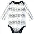 thumbnail image 4 of Hudson Baby Cotton Long-Sleeve Bodysuits, 7-Pack, Newborn-24 Months, 4 of 8