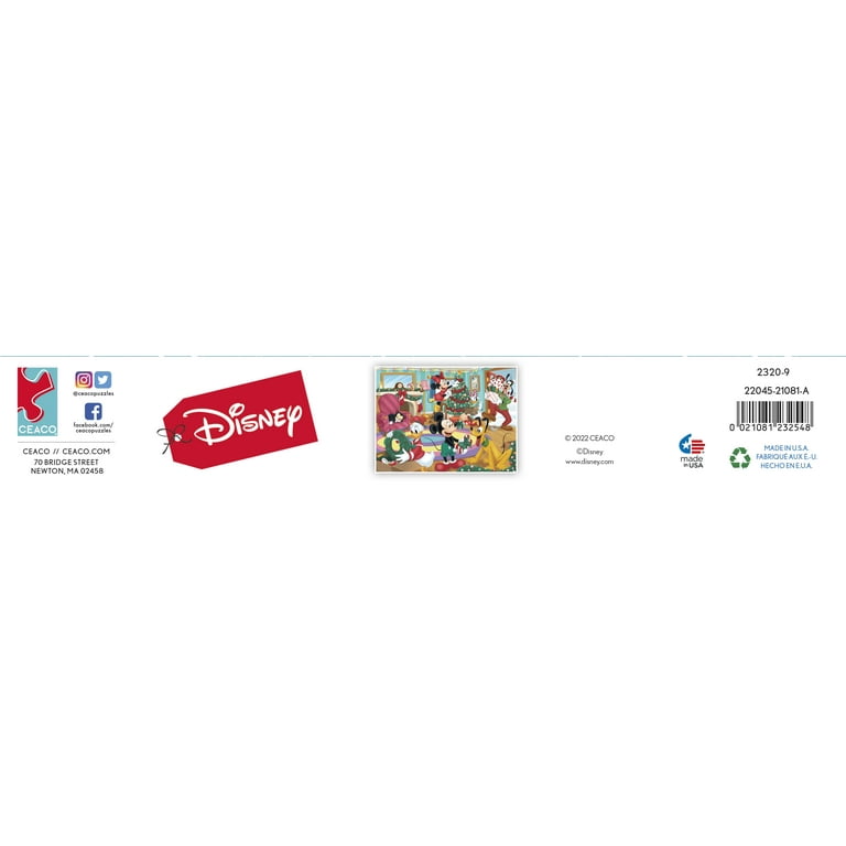 Ceaco Disney Holiday Together Time 400-Piece Mickey