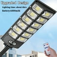 thumbnail image 4 of 504LED Solar Street Light Commercial Dusk To Dawn Outdoor Road Wall Lamps Remote, 4 of 11