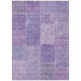 thumbnail image 2 of Addison Rugs Chantille Indoor/Outdoor Transitional Patchwork Lavender Washable Rectangle Rug, 8' x 10', 2 of 6