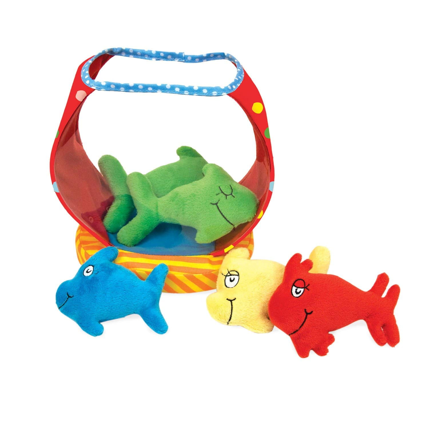 Dr. Seuss One Fish Bowl Baby Activity Toy, Includes five