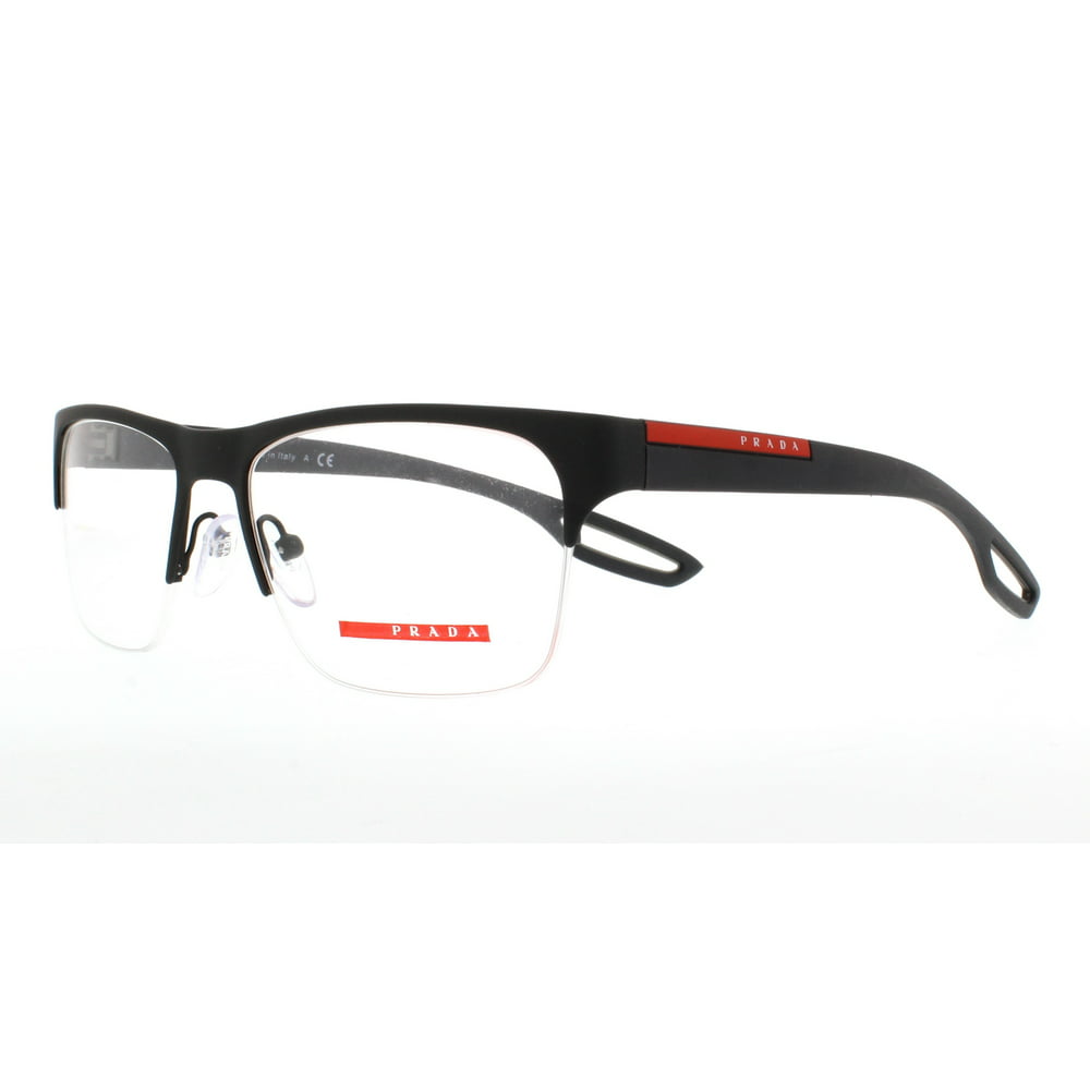 PRADA SPORT Eyeglasses PS 55FV TIG1O1 Grey Rubber 54MM - Walmart.com