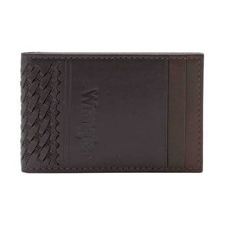 Coach Men's Small Bifold Pebbled Leather Card Case (Black