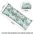 thumbnail image 4 of Rustic Home Decor Post Surgery Seatbelt Pillow - Mastectomy Cushion, Retro Floral, Secure Fit, 4 of 5
