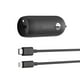 thumbnail image 2 of Cargador Para Auto (20W) con Cable Usb-C a Lightning negro, 2 of 2