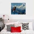 thumbnail image 5 of Orinis Bald Animal Art Aesthetics Printed Wall Painting Classroom Kitchen Office Farmhouse Bathroom Room Decoration Picture Wall Art Modern Canvas Print Living Room Bedroom Home Office Wall, 5 of 6