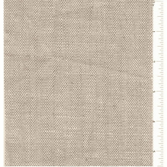 Oatmeal Beige Chintz Linen Home Decorating Fabric, Fabric By the Yard