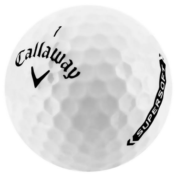 Callaway Supersoft, Mint Golf Balls, Mint, 5a, AAAAA Quality, 50 Pack, White