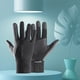 thumbnail image 5 of Guantes de ciclismo para hombre, impermeables, cálidos, de forro polar, térmicos y fríos. gris oscuro m, 5 of 8
