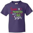 thumbnail image 3 of Inktastic Santa is Promoting Me to Big Sister Youth T-Shirt, 3 of 5