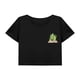 thumbnail image 1 of Top corto para mujer, ropa clásica de verano, ropa deportiva, camisa con cuello redondo para vacaciones M, 1 of 7