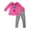 Pink knot, variant on Disney Vampirina Toddler Girls T-Shirt and Leggings Outfit Set Toddler to Little Kid