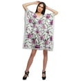 thumbnail image 2 of Moomaya Cutwork Lace Beach Kaftan For Women Printed Bikini Caftan Plus Size, 2 of 6