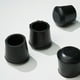 thumbnail image 5 of Naiovety 4 tapas de goma antideslizantes negras para pies de silla de amplia aplicación y práctico protector de goma 19 Type1 NO1, 5 of 6