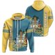 thumbnail image 3 of Sudadera con capucha y cremallera con la bandera de las Bahamas, emblema nacional de las Bahamas, estampado 3D, para hombre y mujer, sudaderas de gran tamaño, 3 of 5