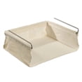 thumbnail image 2 of Homestyle Under Shelf Cotton Fabric Basket 12"wide x 10"deep, 2 of 9