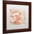 thumbnail image 2 of Trademark Fine Art "Petals Impasto I" Canvas Art by Color Bakery White Matte, Wood Frame, 2 of 4