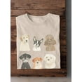 thumbnail image 3 of Doggos And Puppers Ii T-Shirt Men -June Erica Vess Designs, Male Large, 3 of 4