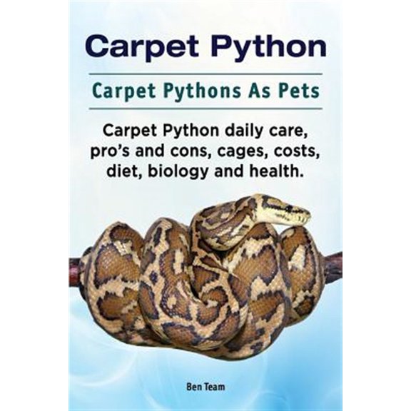 Pre-Owned Carpet Python. Carpet Pythons As Pets. Carpet Python daily care, pro's and cons, cages, costs, diet, biology and health. (Paperback)