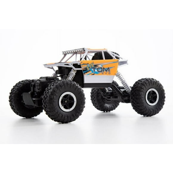 LiteHawk RC Lil Tom Evo Remote-Controlled Car, 2.4Ghz 2 Channel Radio, LED Lights, Kids 4WD Toy RC Car, Toy for Kids Age 6+