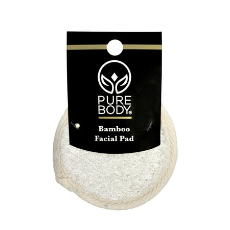 (2 pack) Pure Body Bamboo Facial Buffer for Sensitive