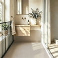 thumbnail image 5 of 10Pcs Light Taupe Natural Marble Peel and Stick Floor Tiles,12x12 In 10 Sq.Ft,Self-Adhesive Waterproof Vinyl Flooring,Scratch Resistant for Hallway,Kitchen,Living Room,Bedroom, 5 of 8