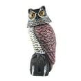 thumbnail image 2 of Diconna Multicolour Owl Scarecrow Decoy Garden Pest Control Hunting Decor 38x16cm, 2 of 6