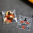 thumbnail image 6 of Clearance Sale | 100-Pack Halloween Self-Adhesive Cello Treat Bags with Pumpkin Pattern, Cookie and Candy Favor Bags, 6 of 9