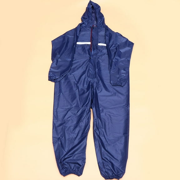 SEWCHICS Construction Rain Jacket 1-Pack Dark One- Uniform Fabric