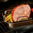thumbnail image 4 of All-Clad Gourmet Accessories, Small Stainless Steel Roaster with Rack, 11 x 14 inch, 4 of 7