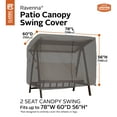 Classic Accessories Ravenna® Patio Canopy Swing Cover Premium Outdoor