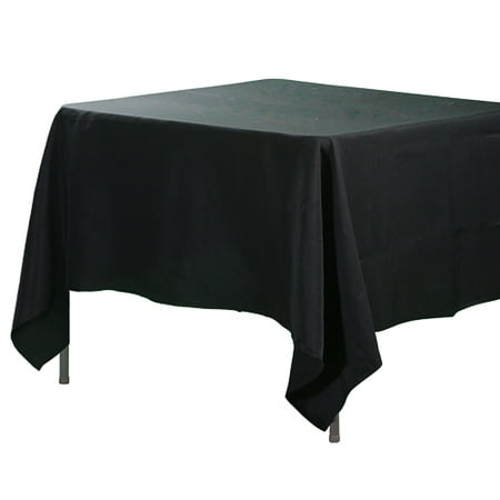 

Richland Square Tablecloth 70 x70 Black Set of 10