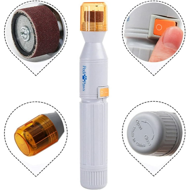 Yadala Animal Nail Trimmer Grinder Grooming Tool Care Clipper for Pet Dog Cat