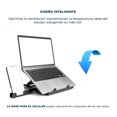 thumbnail image 4 of Soporte para Laptop y Teléfono Celular con Base Giratoria y Altura Ajustable | AMORETO Amoreto Plegable, 4 of 9