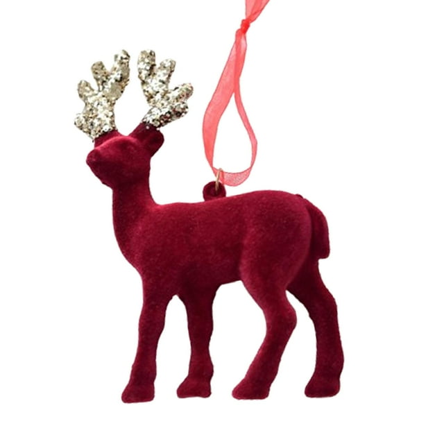 Adorno colgante para de Navidad, regalo de Navidad, decoración colgante roja, colgante para tienda, hogar, oficina, festival, fiesta, recuerdos Alce