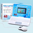 thumbnail image 2 of Kids Laptop, Color Screen Educational Laptop with 48 Learning Modes, Laptop for Kids Ages 5+, 2 of 7