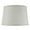 Textured Oatmeal, variant on Home Concept 10"x12"x8" Hardback Shallow Drum Lamp Shade White Linen