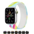 thumbnail image 3 of Solo Loop for Apple Watch Band 40mm 38mm 42mm 44mm Elastic Printed Silicone belt watchbad bracelet iWatch serie 5/4/3/SE/6 Strap, 3 of 8