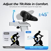 Indoor Exercise Bikes for Home Stationary Bicycle Magnetic 16 Levels Resistance Cycling Bike with Free APP Max Weight 360 Lbs