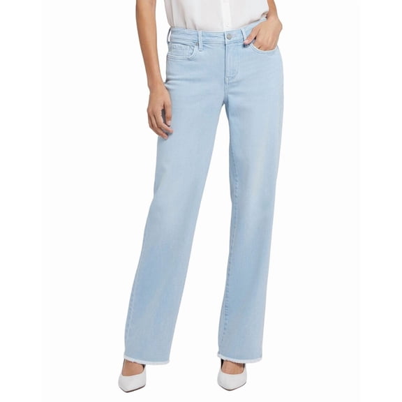 NYDJ womens  Bailey Clear Waters Straight Leg Jean, 0