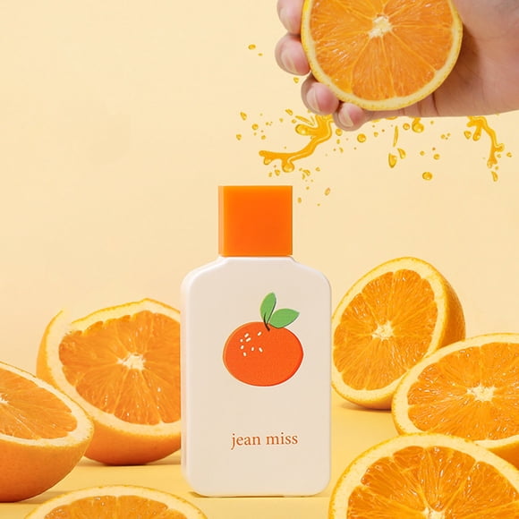 LLQKIGS Orange Brings Good Luck And Pear Makes You Happy Perfume Women's Perfume Fresh Natural Lasting Light Fragrance Clean N Fresh Body Spray For Women Body Mist 1.76 Fl Oz(50ml) Milk Sexy Lotion
