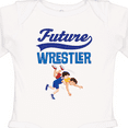 thumbnail image 4 of Inktastic Wrestling Future Wrestler Boys Long Sleeve Baby Bodysuit, 4 of 5