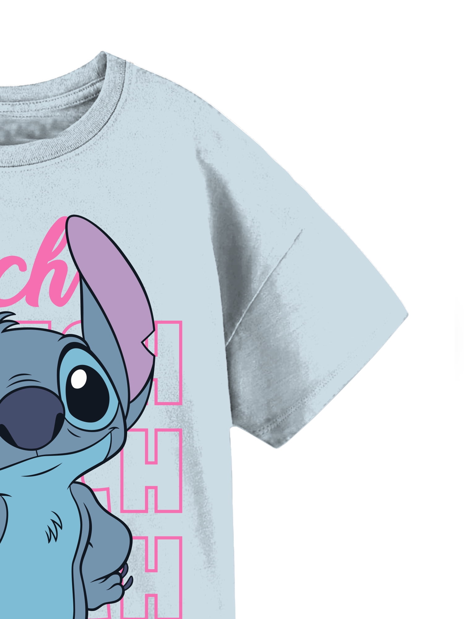 Disney Lilo & Stitch Girls Short Sleeve Graphic T-Shirt, Sizes 4-16 & Plus