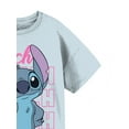 thumbnail image 3 of Disney Lilo & Stitch Girls Short Sleeve Graphic T-Shirt, Sizes 4-16 & Plus, 3 of 3