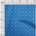 thumbnail image 2 of oneOone Velvet Blue Fabric Asian Ornamental Sewing Craft Projects Fabric Prints By Yard 58 Inch Wide, 2 of 4