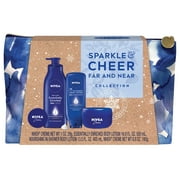 NIVEA Sparkle & Cheer Body Lotion Collection, 4 Piece Gift Set